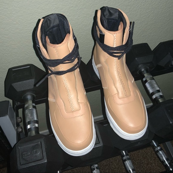 Nike AF1 Rebel XX AO1525-200 Tan Leather Sneaker - Picture 13 of 15